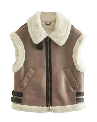Evi | Autumn Teddy Vest