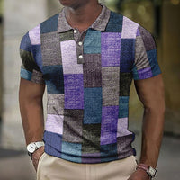 Esben | Stylish Multicolor Polo Shirt