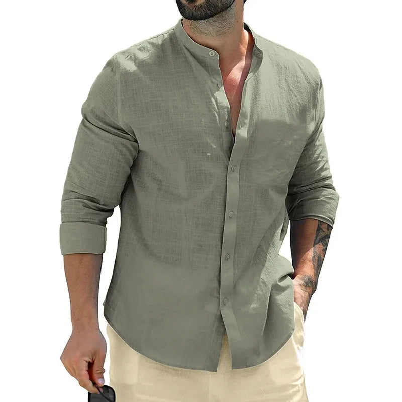Erik | Men's Linen Shirt
