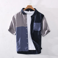 Bauhaus Slate & Stitch Shirt