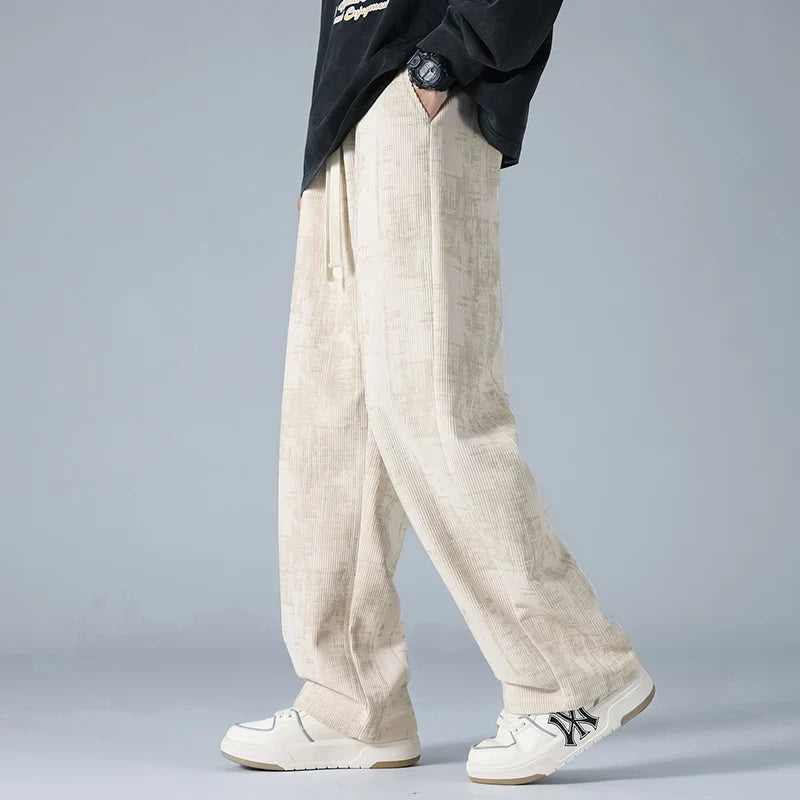 Stoneway Drawstring Corduroy Trousers