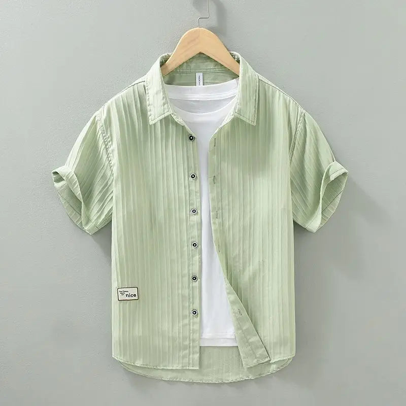 Bayside Crinkle Cotton Shirt