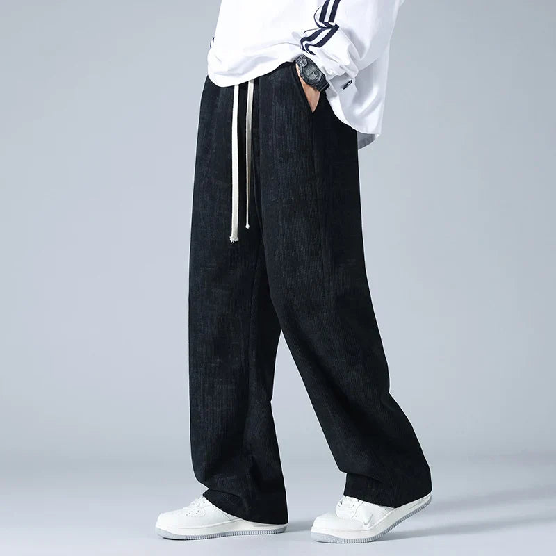 Stoneway Drawstring Corduroy Trousers