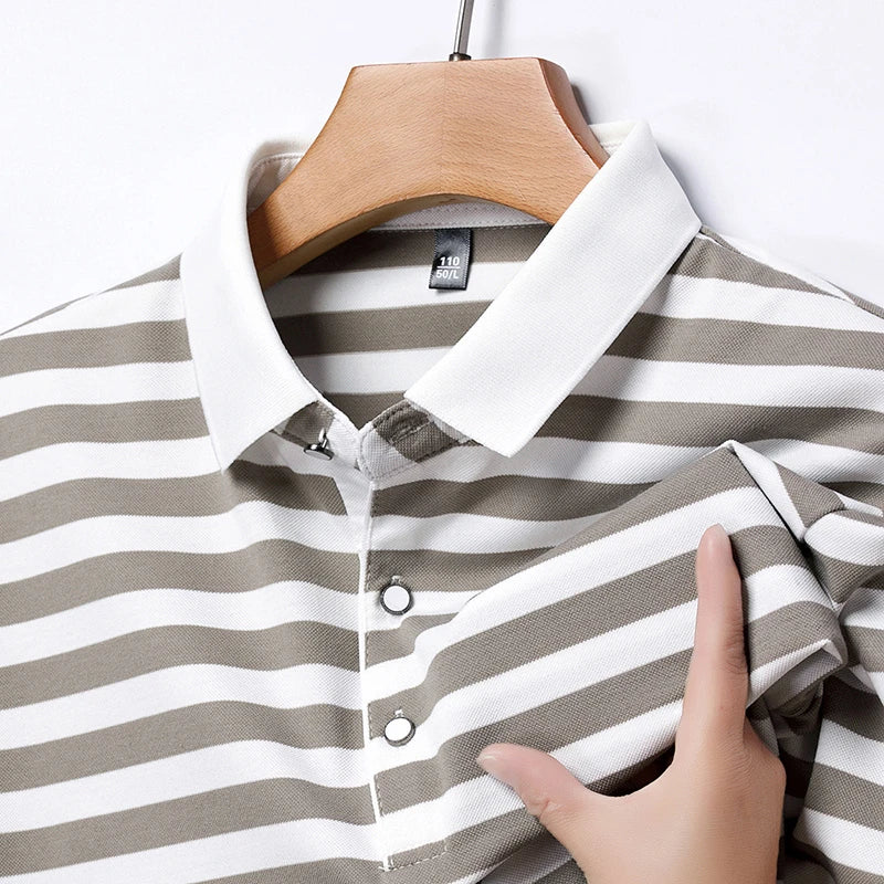 Colton Striped Polo Shirt
