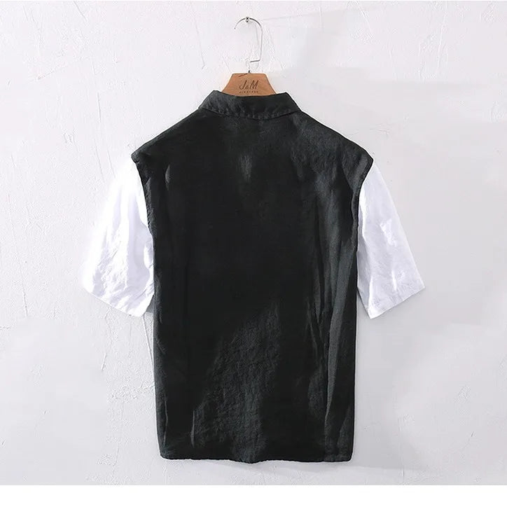 Bauhaus Slate & Stitch Shirt