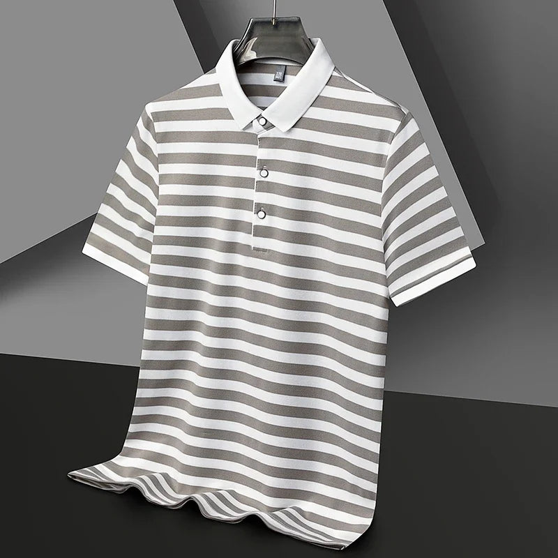 Colton Striped Polo Shirt