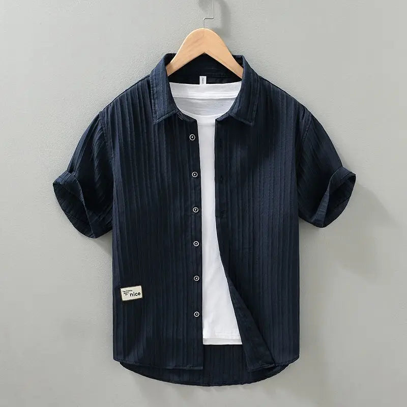 Bayside Crinkle Cotton Shirt
