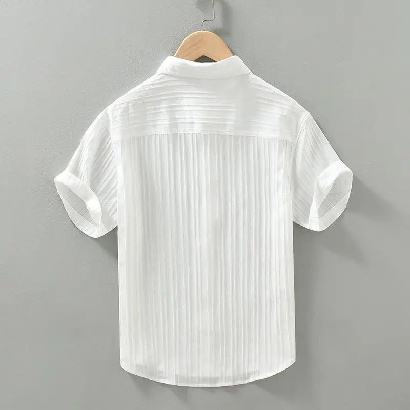 Bayside Crinkle Cotton Shirt