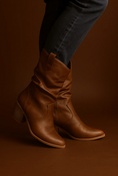 Mia® | Classic Mid-Calf Western Boots