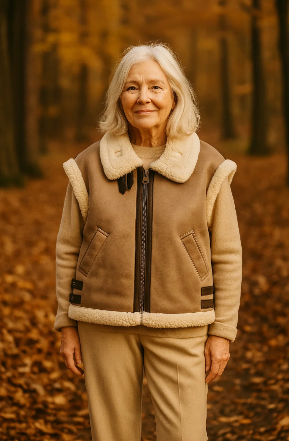 Evi | Autumn Teddy Vest