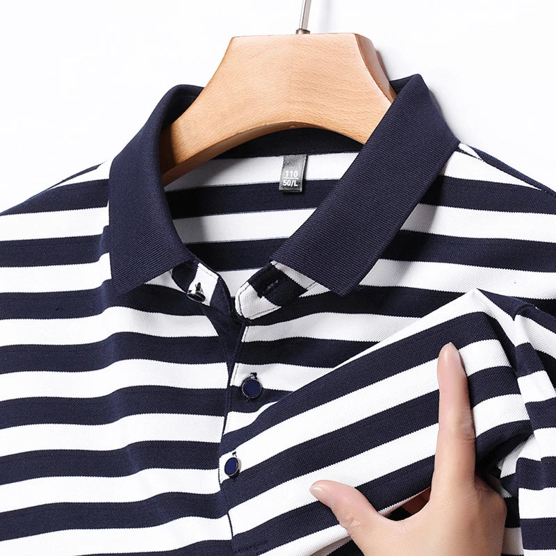 Colton Striped Polo Shirt