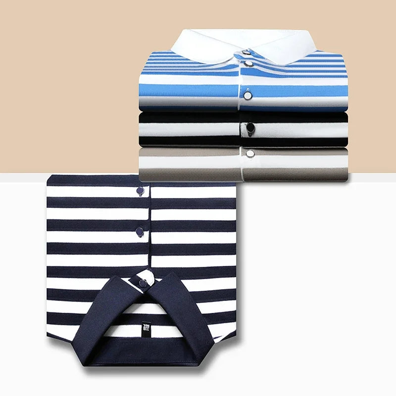 Colton Striped Polo Shirt