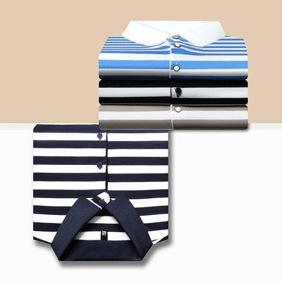 Colton Striped Polo Shirt