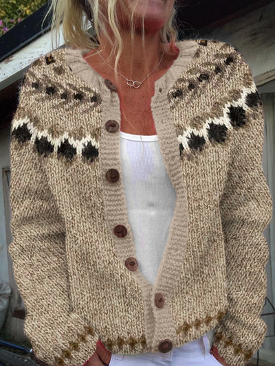 Aubree | Vintage Icelandic Wool Jacket