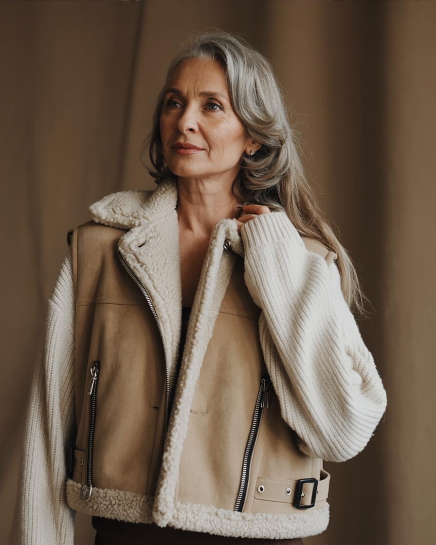 Evi | Autumn Teddy Vest