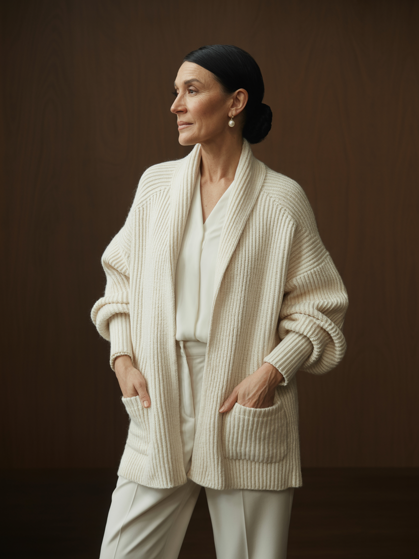 Amelie™ | Knit Sweater with Pockets