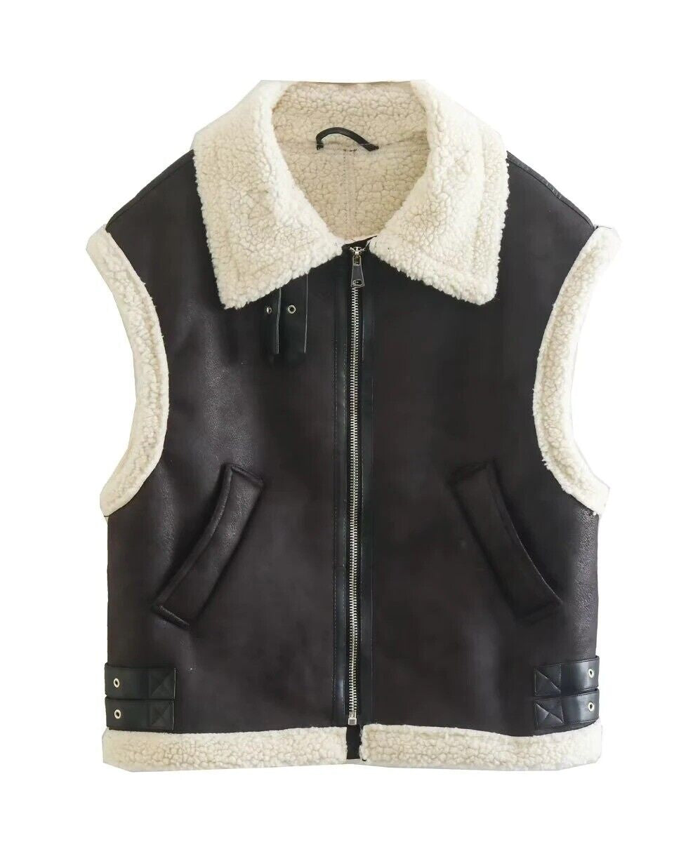 Evi | Autumn Teddy Vest