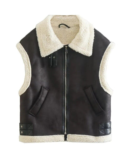 Evi | Autumn Teddy Vest