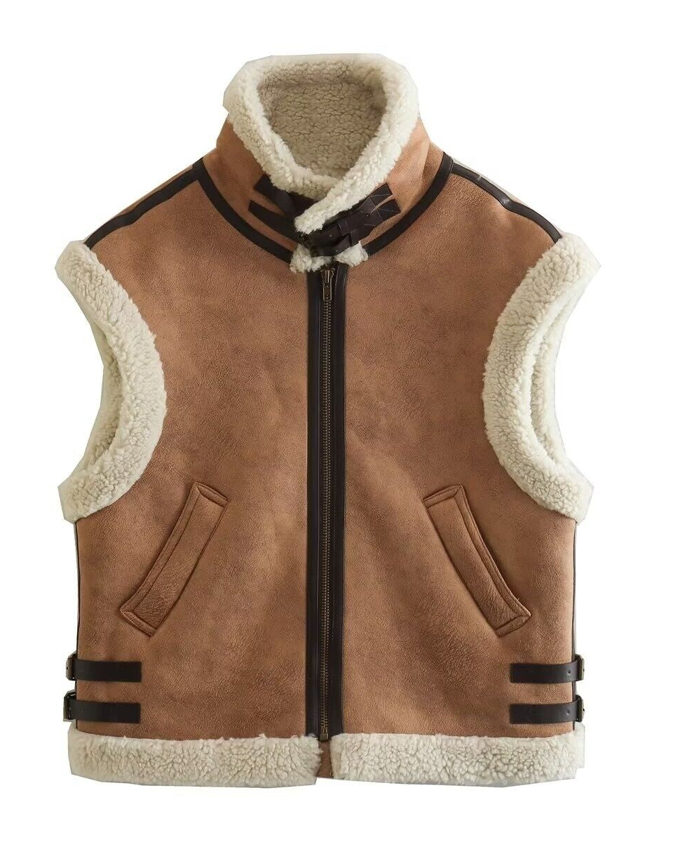 Evi | Autumn Teddy Vest