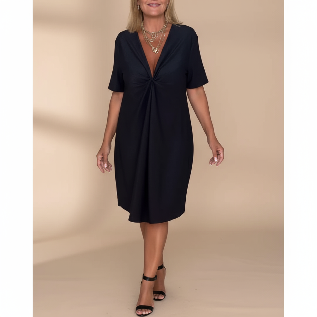 Carly - Effortless Twist Dress