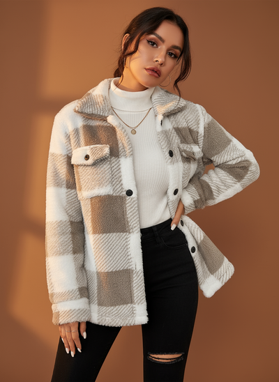 Emilia™ | Checked Autumn Jacket