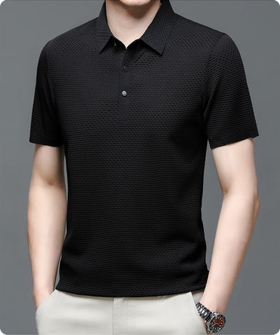 Danny | Stylish Textured Polo Shirt for Men